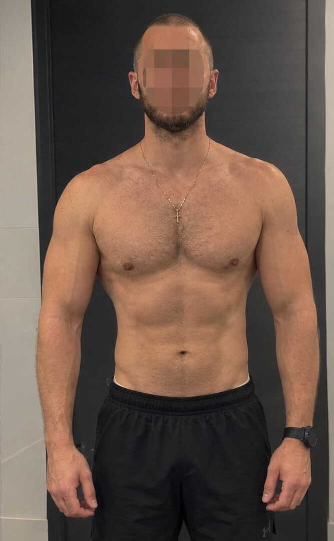 Nicholas pre i posle transformacije tela